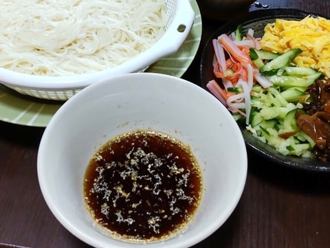 わが家の定番ソーメン